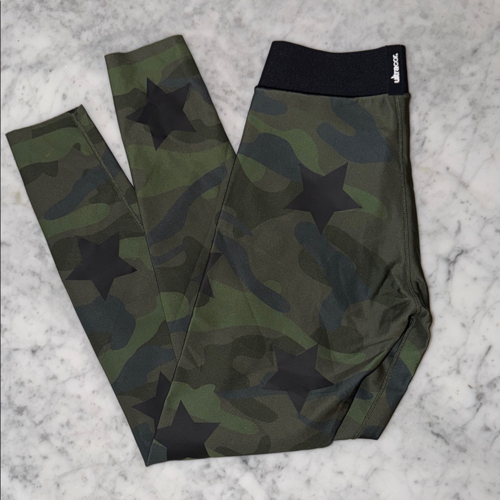 Ultracor Green Camo Star Leggings
